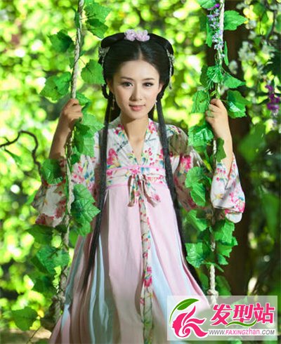 甜美古装美少女发型图片 唯美造型性感撩人(5)