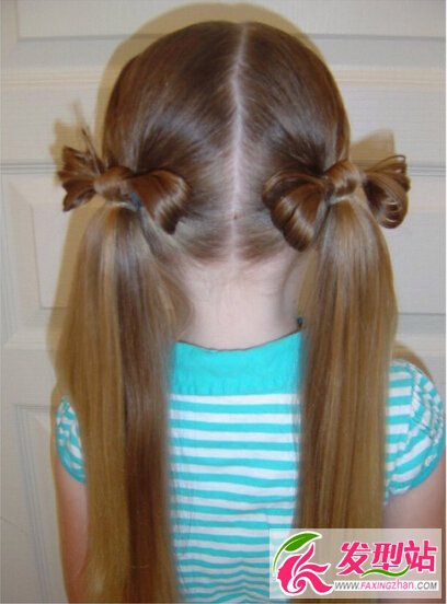 30款小女孩发型扎法 最全儿童编发图片-儿童发