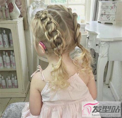 3-6岁小女孩编发 漂亮小公主发型-儿童发型-发型站_与