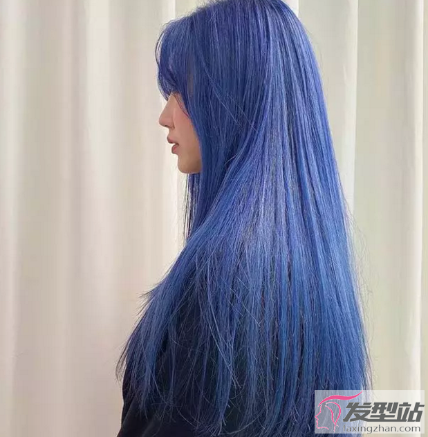 2021最火的蓝色染发发型巨显白的神仙发色推荐