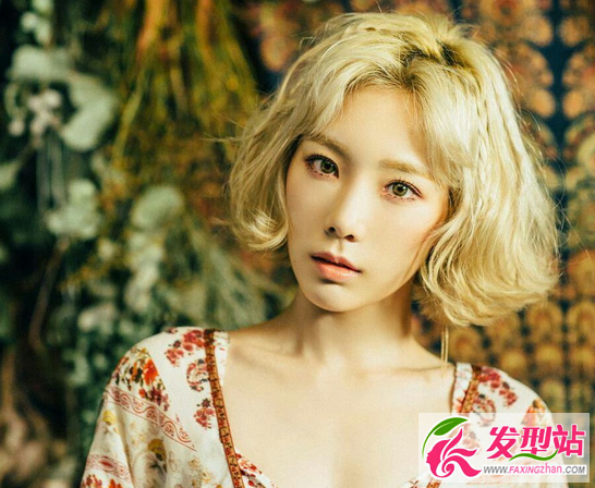 韩国女星最喜爱发色 金色系染发发型图片大全