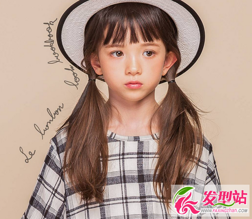 韩式流行儿童扎发时尚小女孩发型扎法图片
