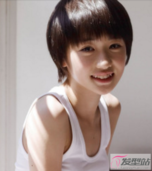 12岁小姑娘短发发型图片