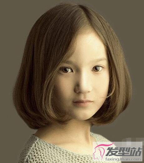 11岁小女孩短发发型图片