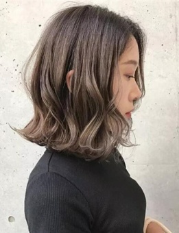 发型 电卷棒造型设计韩国流行短发女 人鱼卷外翻内扣短发内扣外翻短发