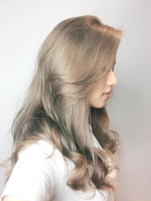 韩系女生染发颜色盘点 流行韩系染发发型图片