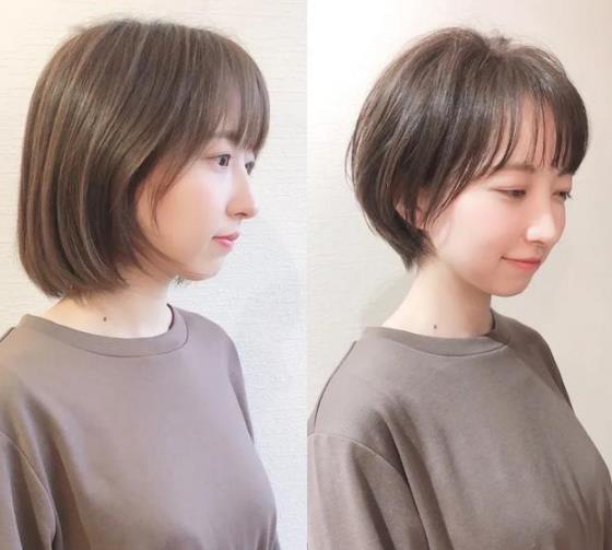 女生短发怎么剪显年轻头发剪短轻松美成18岁